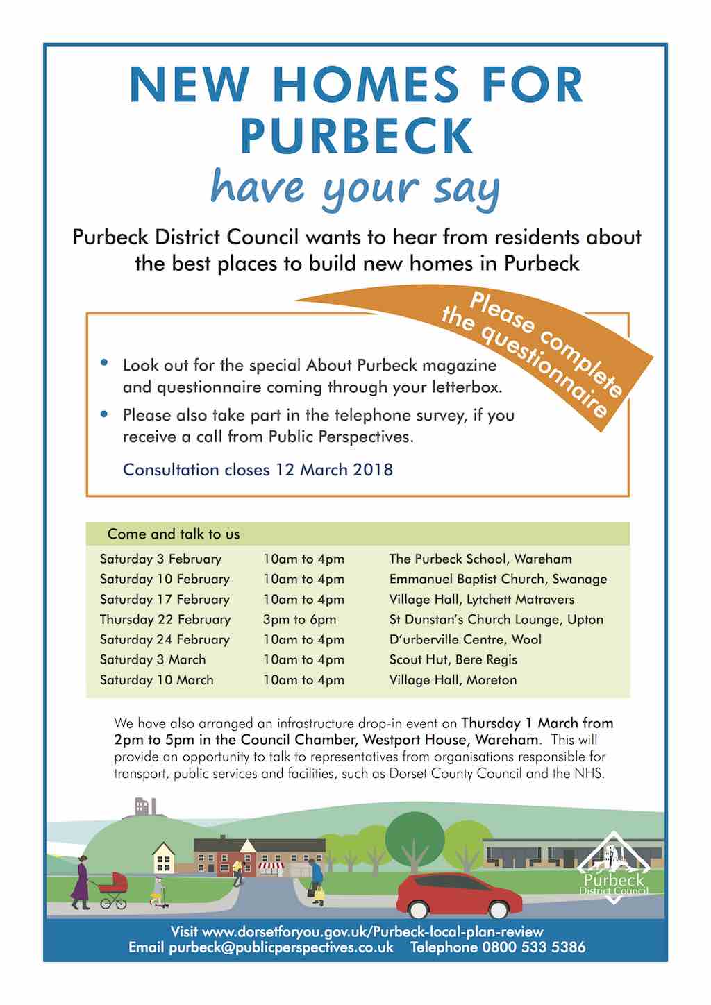 Purbeck Local Plan Poster