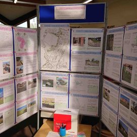 A photo of the Annual Parish Meeting 2019 Library Display