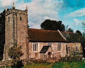 Photograph of a church for decorative purposes
