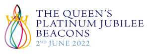 The Queen's Platinum Jubilee Beacons logo