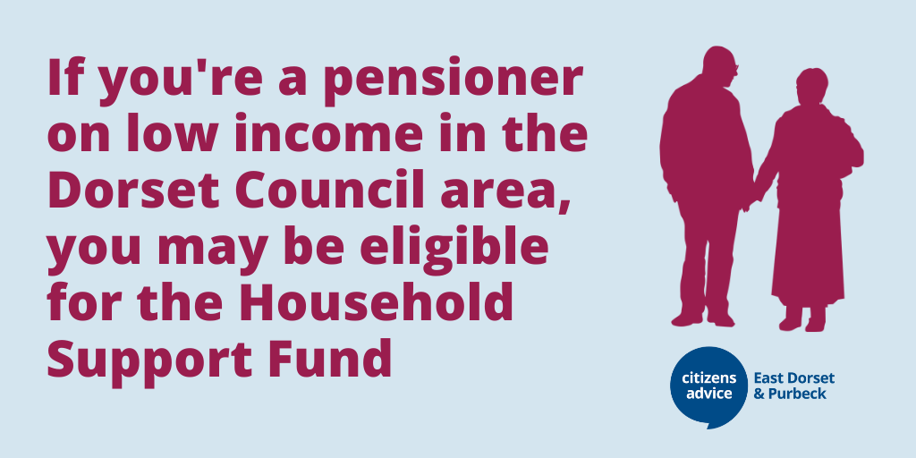 citizen's advice banner re: the Household Support Fund