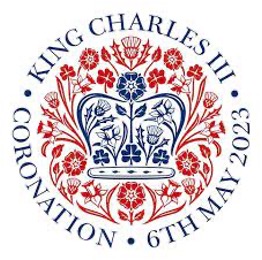 Graphic showing the King's Coronation logo