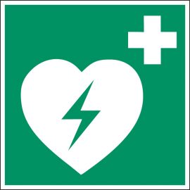 first aid image with symbols